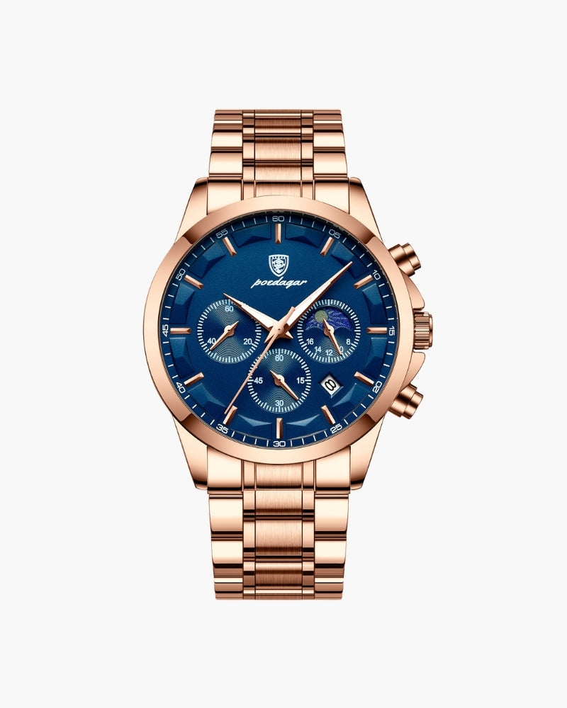 Precision Chronograph Steel Watch - Montierri