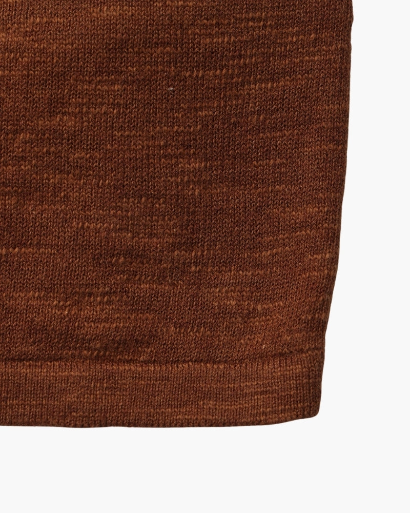 Linen Cotton Essential Crewneck - Montierri