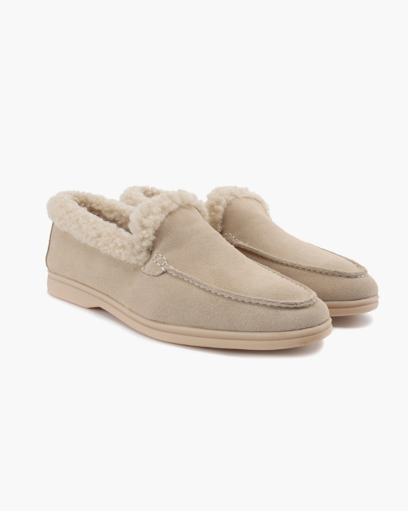 Fur-Lined Premium Loafers - Montierri