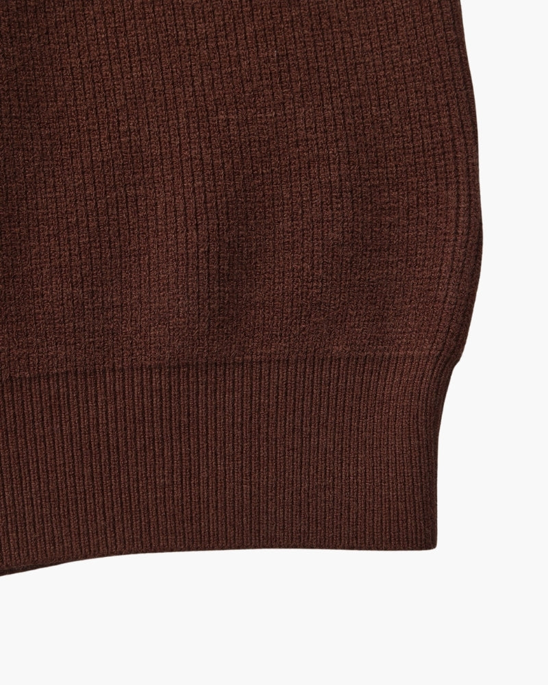 Refined Half-Zip Knit Pullover - Montierri