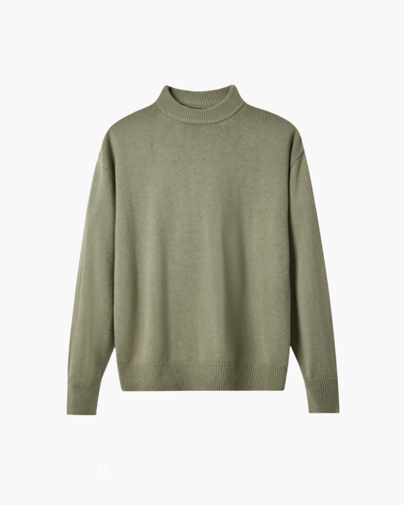 100% Premium Wool Turtleneck - Montierri