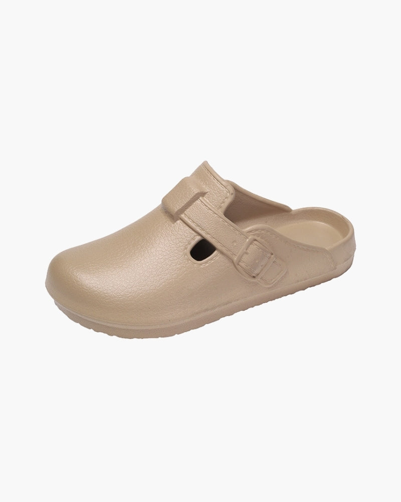 Classic Waterproof Buckle Clogs - Montierri