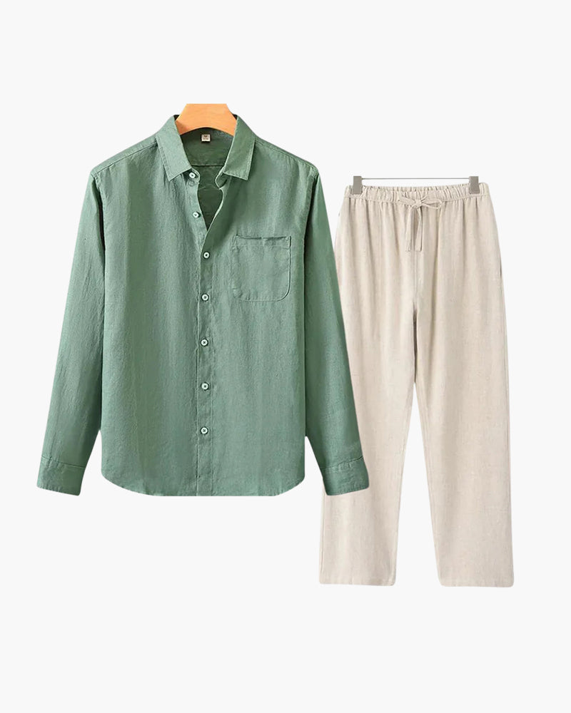 Linen Combo (Longsleeve) - Montierri