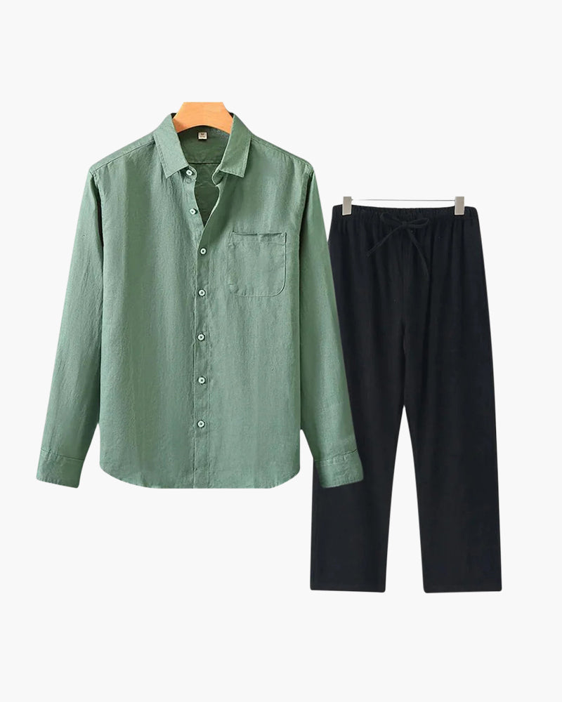 Linen Combo (Longsleeve) - Montierri