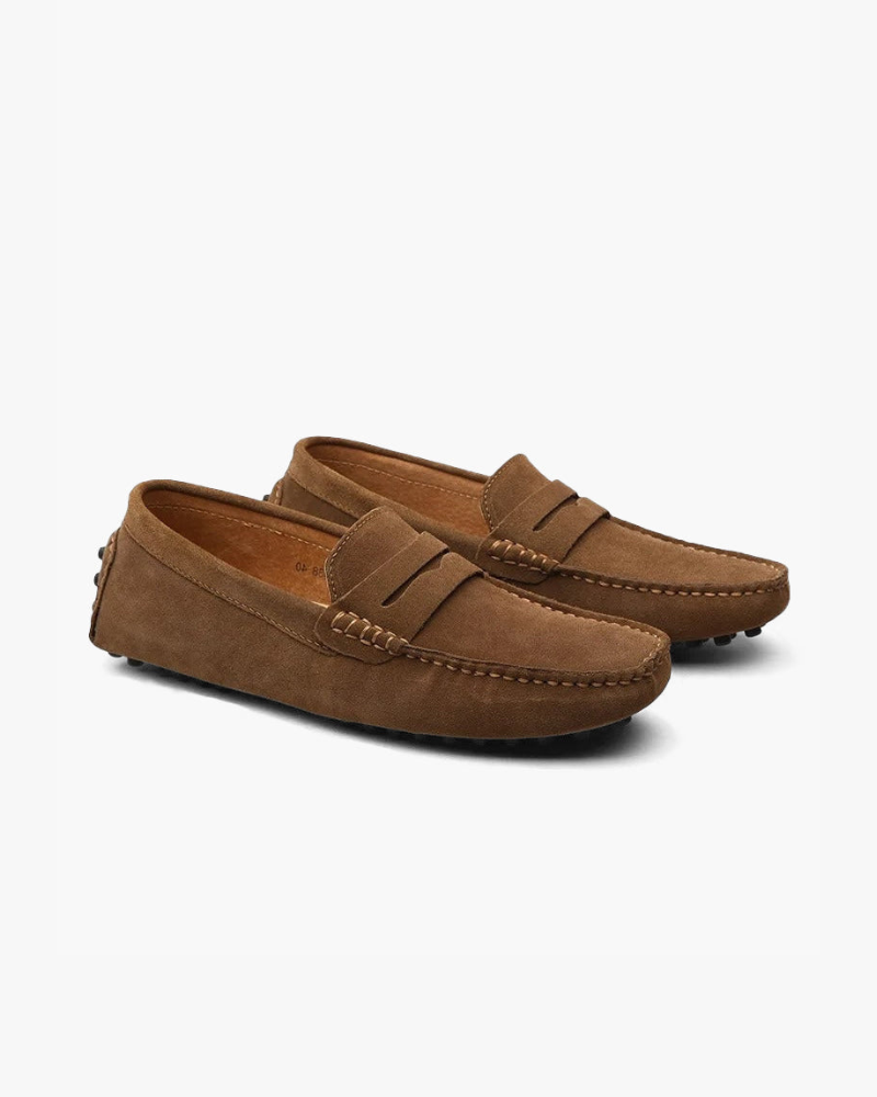 Suede Driver Loafers - Montierri