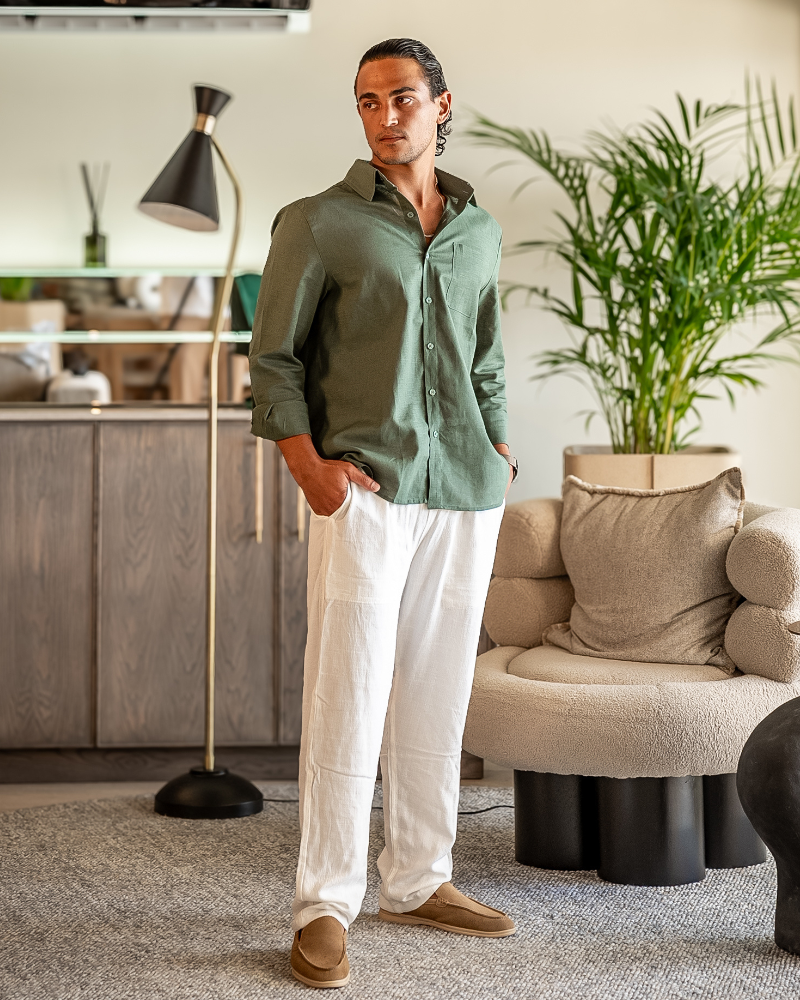 Linen Combo (Longsleeve) - Montierri