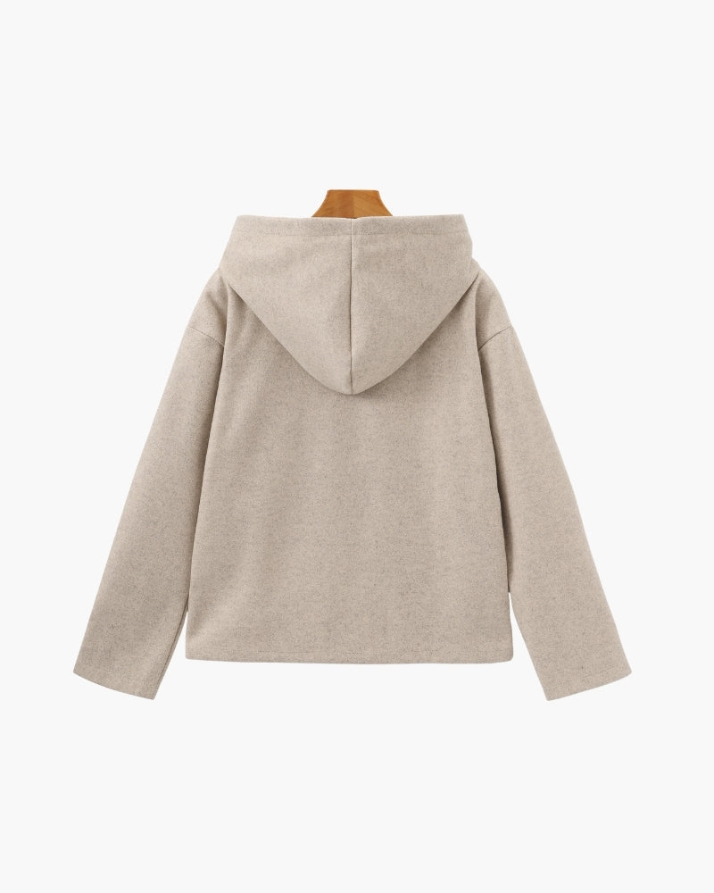 Marlow Wool Zip Coat - Montierri