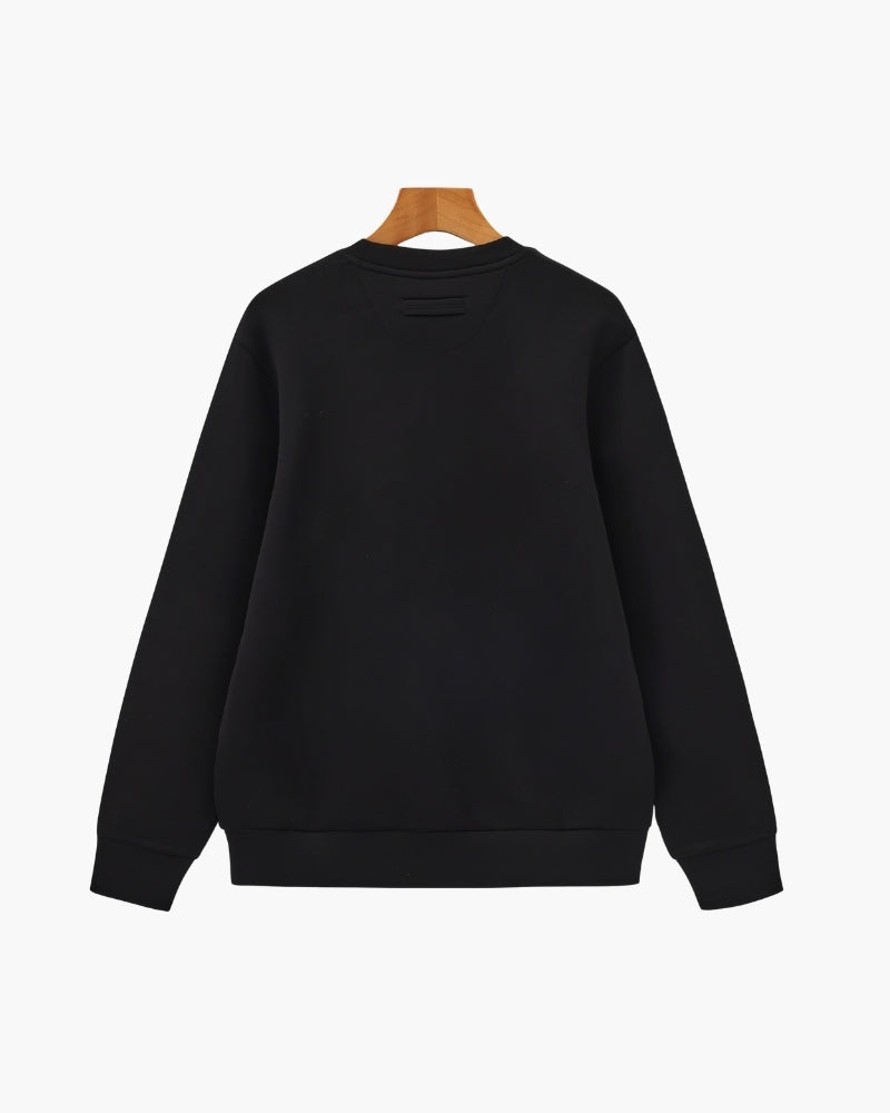 Classic Modal Blend Crewneck Sweatshirt - Montierri