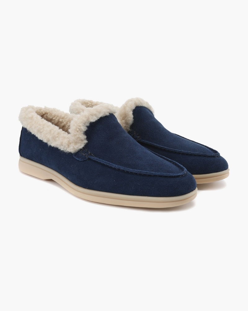 Fur-Lined Premium Loafers - Montierri