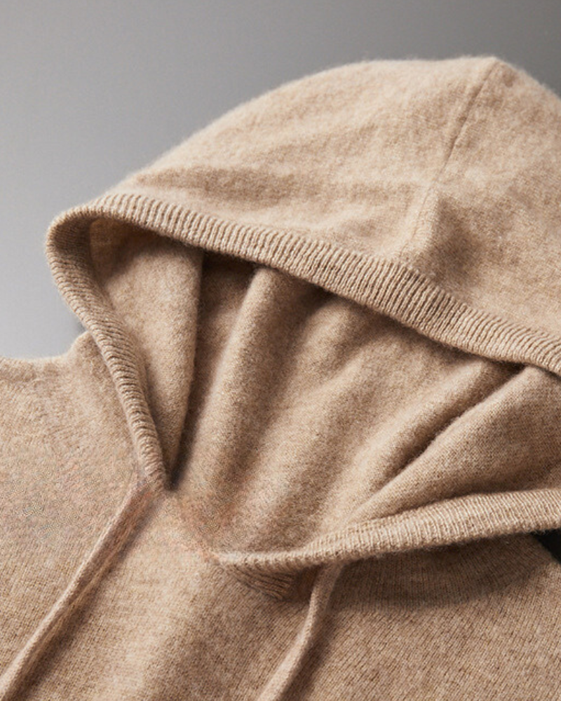 100% Cashmere Hoodie - Montierri
