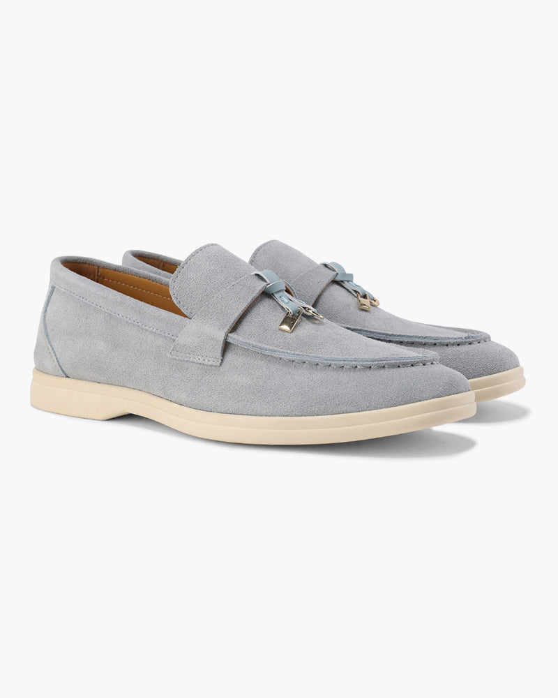 Suede Lady Loafers - Montierri