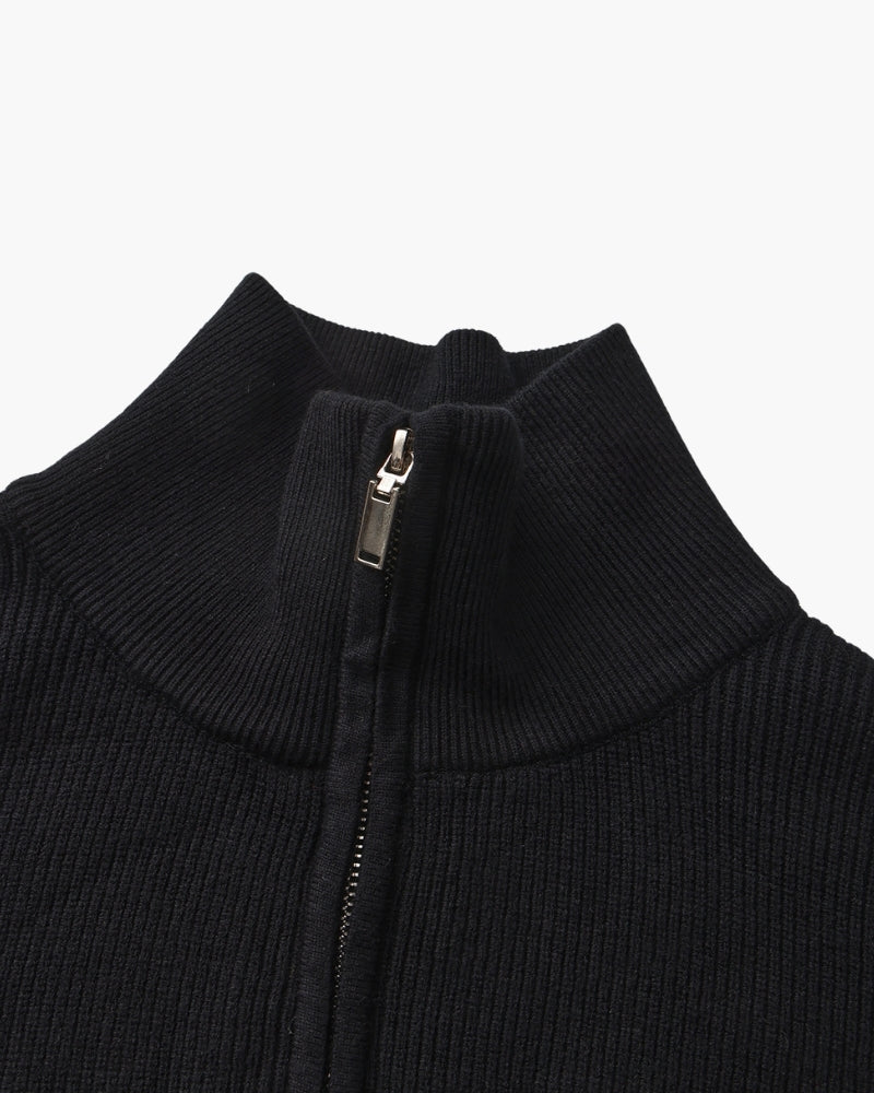 Refined Half-Zip Knit Pullover - Montierri