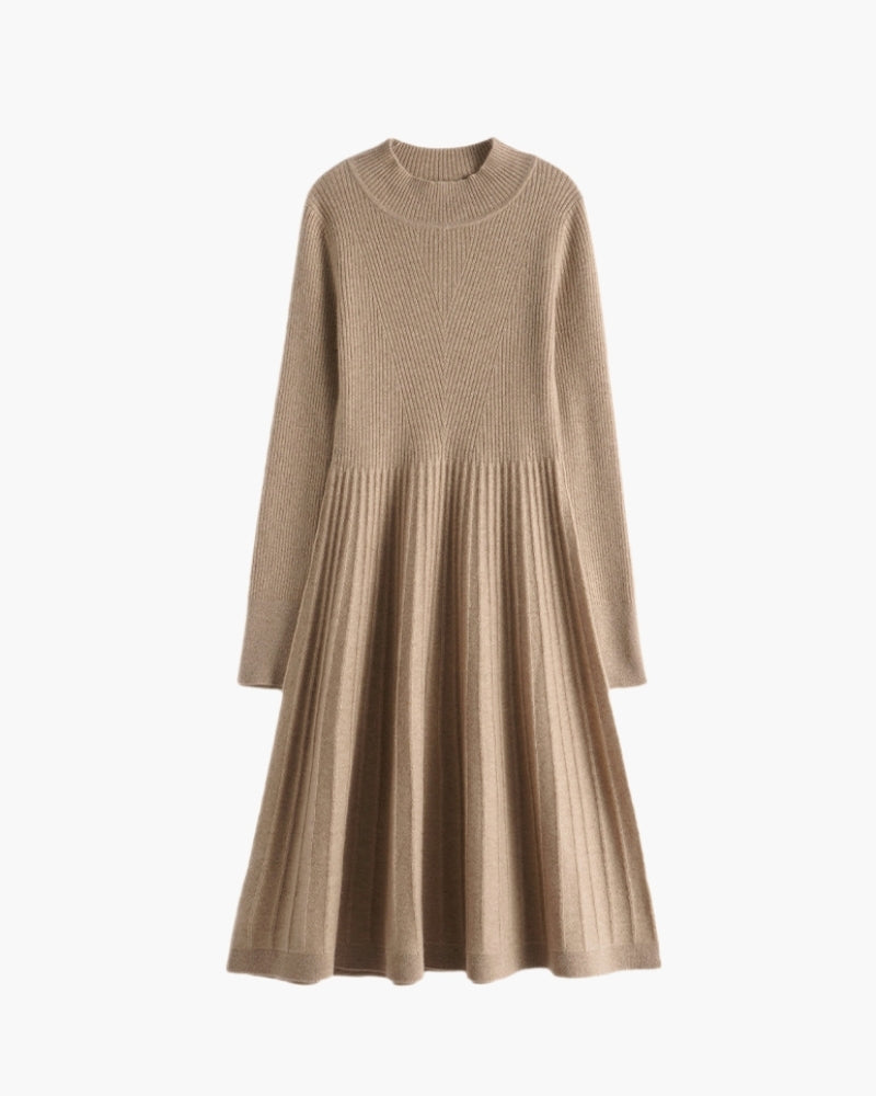 Pure Cashmere Flare Dress - Montierri