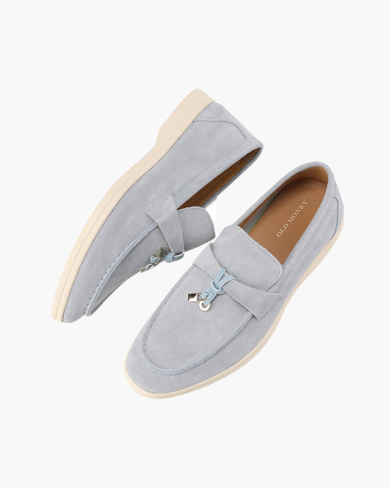 Suede Lady Loafers - Montierri