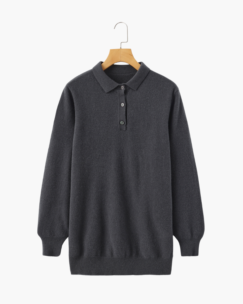 100% Cashmere Polo - Montierri