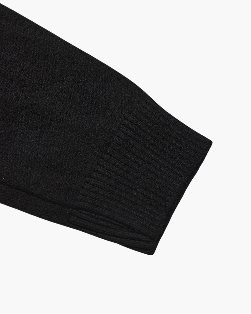 Essential Ribbed Mock Neck Sweater - Montierri