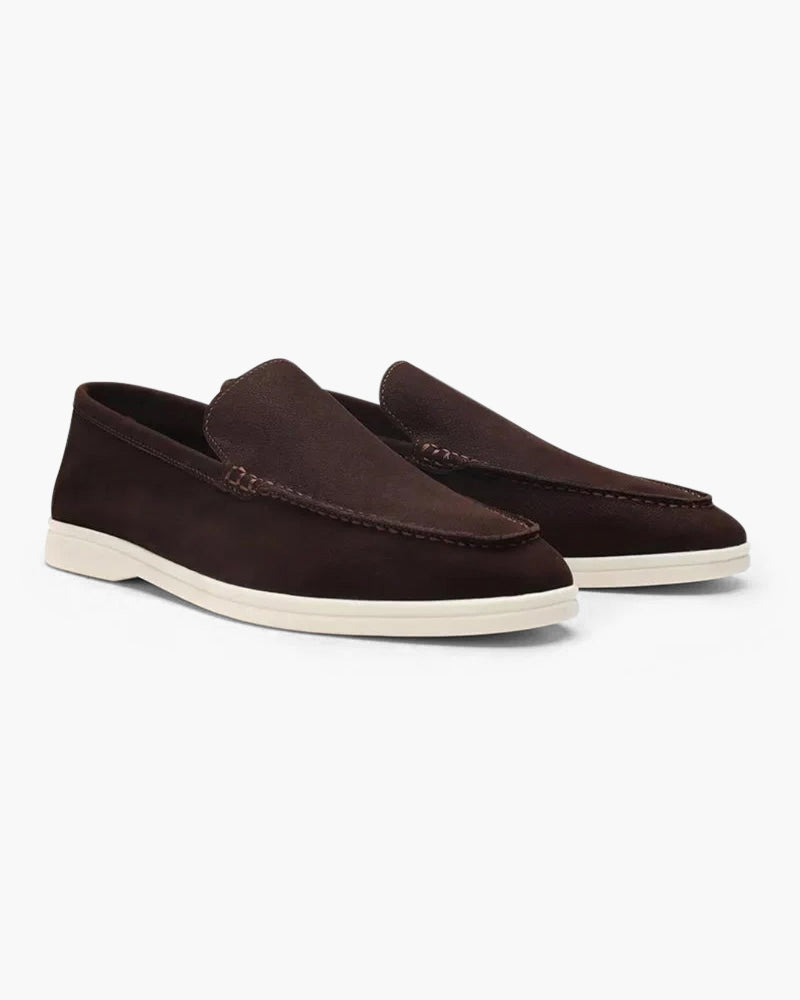 Cowhide Leather Loafers - Montierri