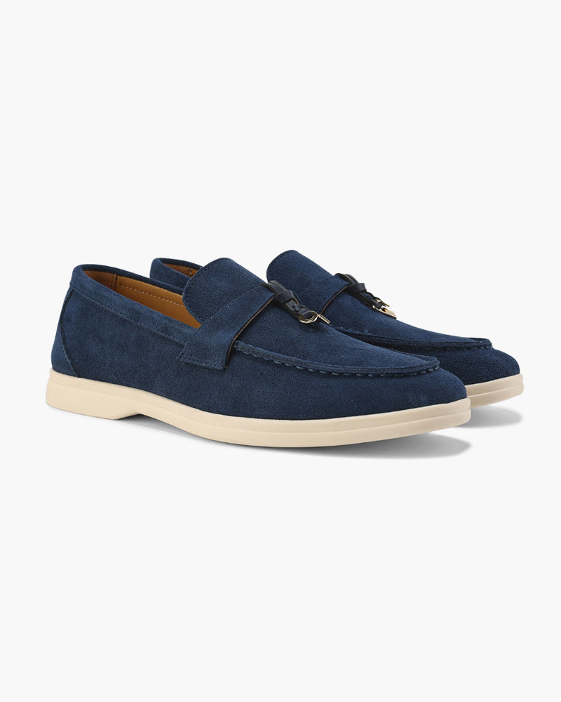 Suede Lady Loafers - Montierri