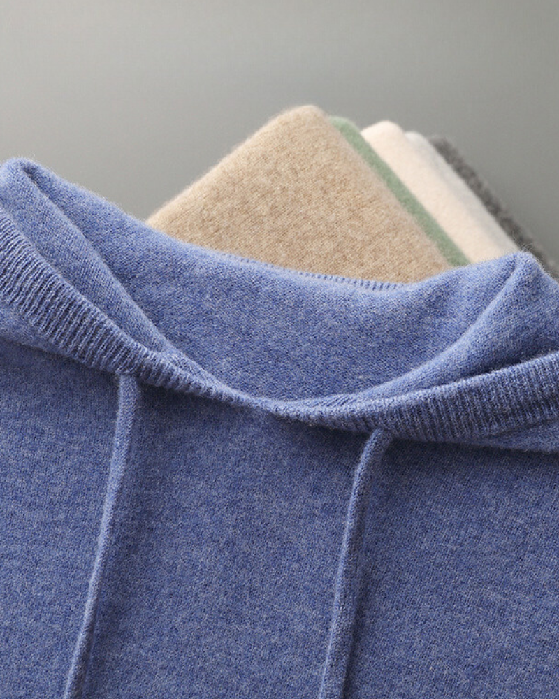 100% Cashmere Hoodie - Montierri