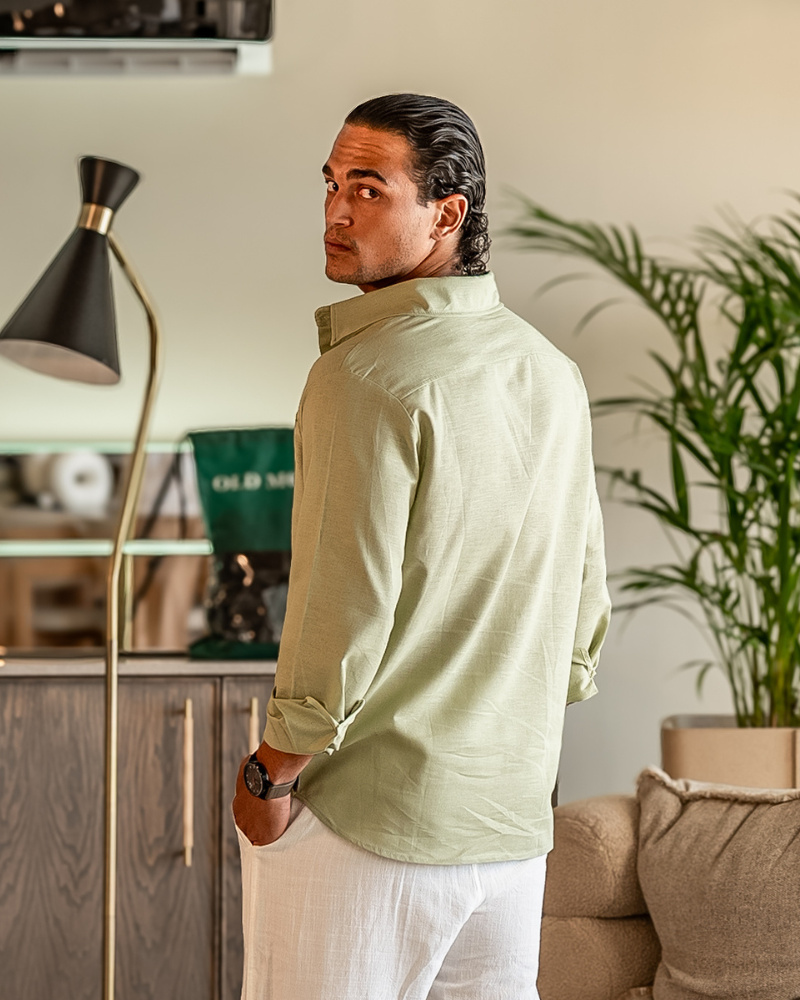 Cape Town - 100% Linen Shirt - Montierri