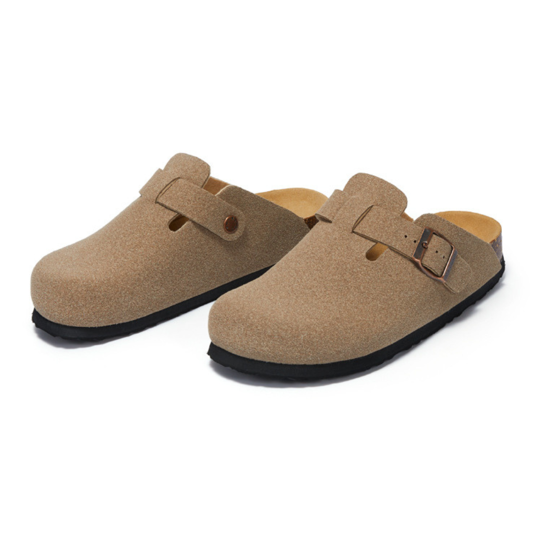 Pucon Suede Clog - Sand | Montierri