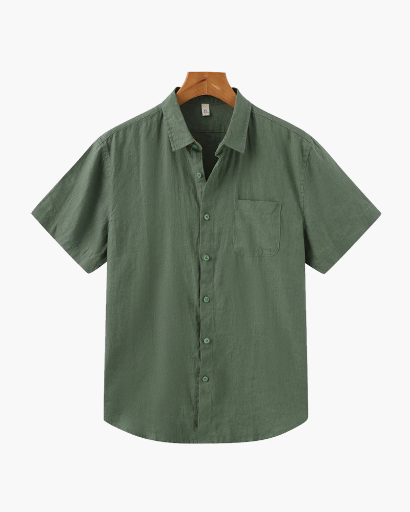 Cape Town - Linen Shirt (Shortsleeve) - Montierri