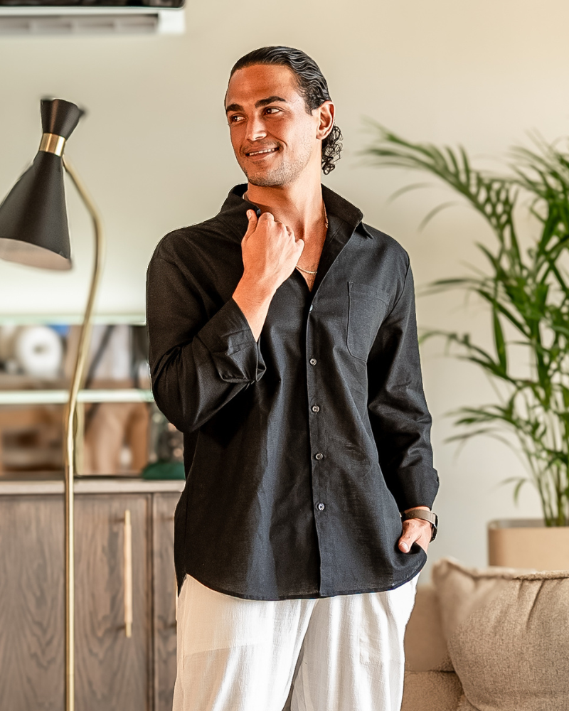 Cape Town - 100% Linen Shirt - Montierri