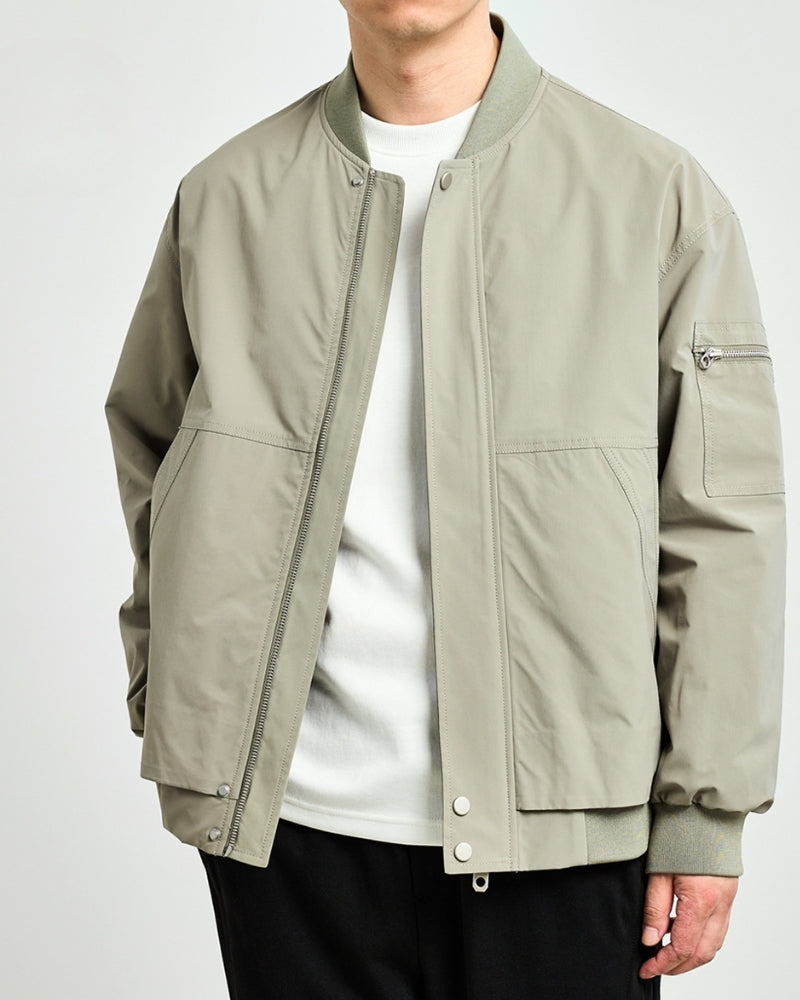 Minimalist Bomber Jacket - Montierri