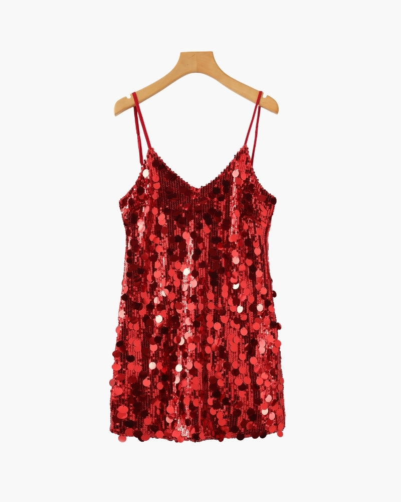 Sequin Party Mini Dress - Montierri
