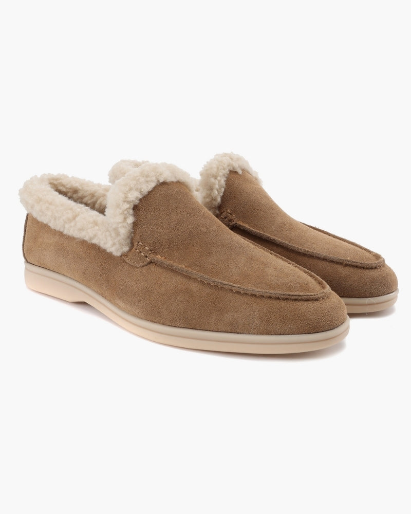 Fur-Lined Premium Loafers - Montierri