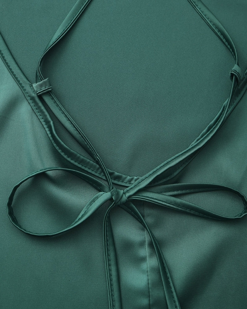 Silk Slip Dress - Montierri