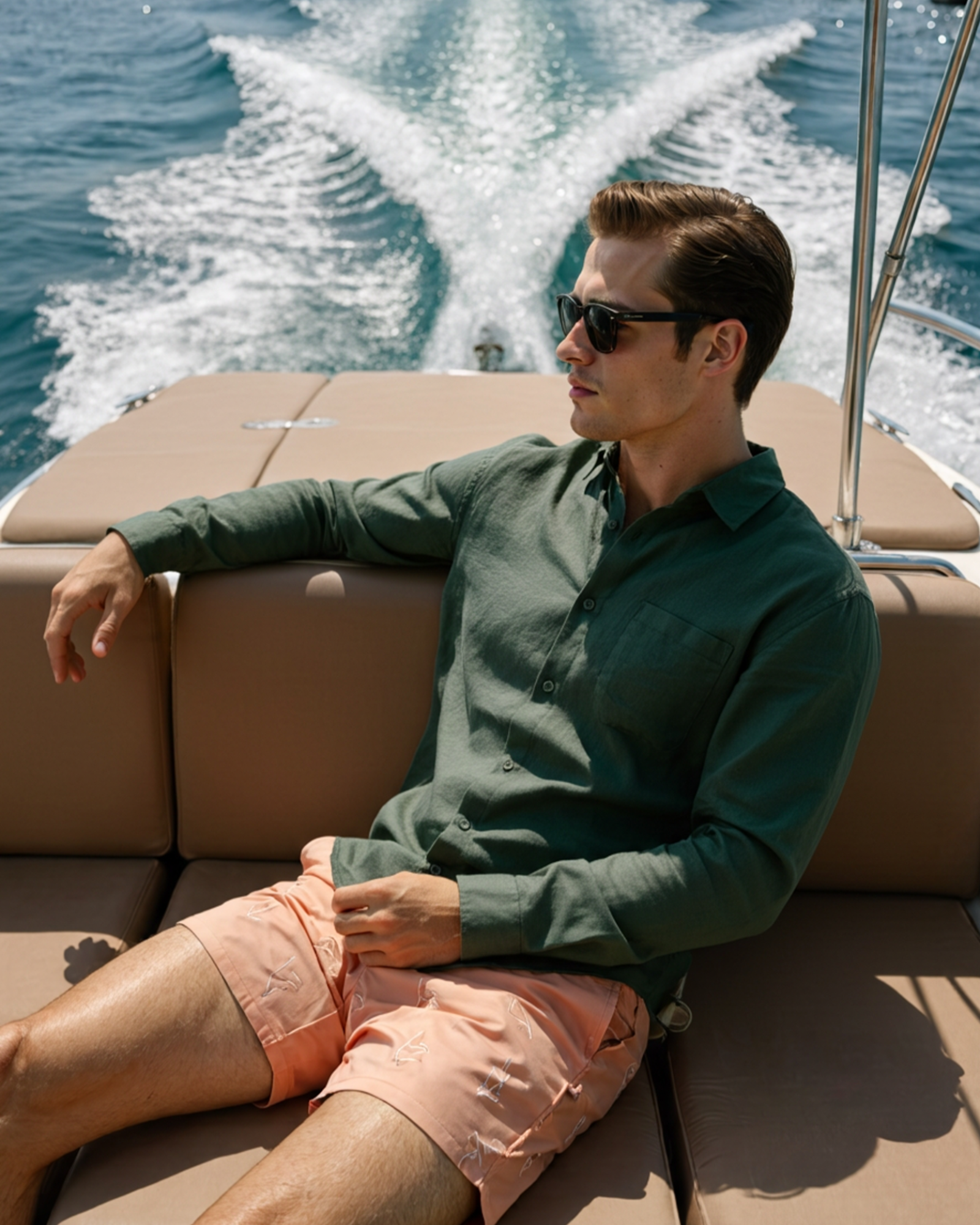 Cape Town - 100% Linen Shirt - Montierri