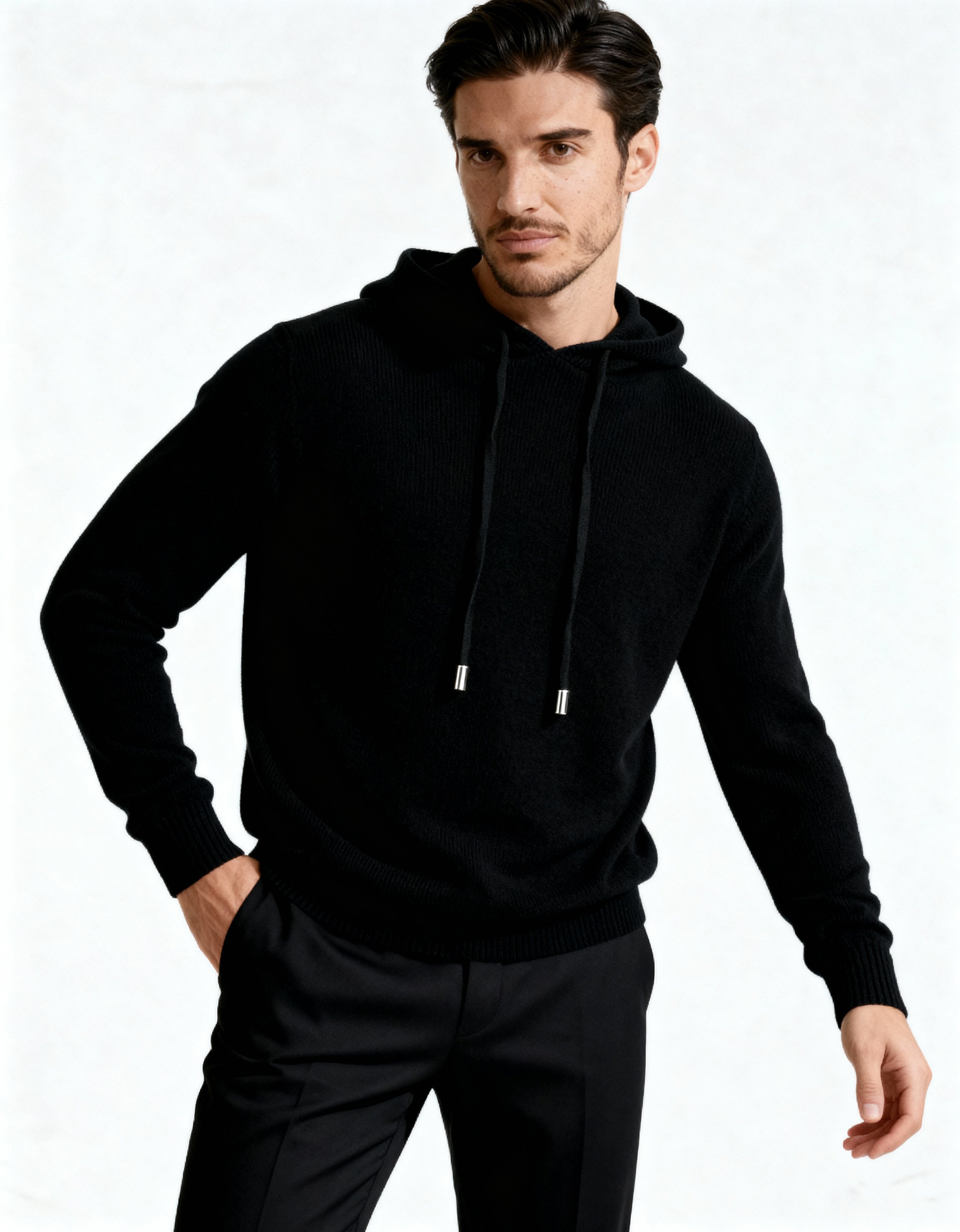 100% Cashmere Hoodie - Montierri