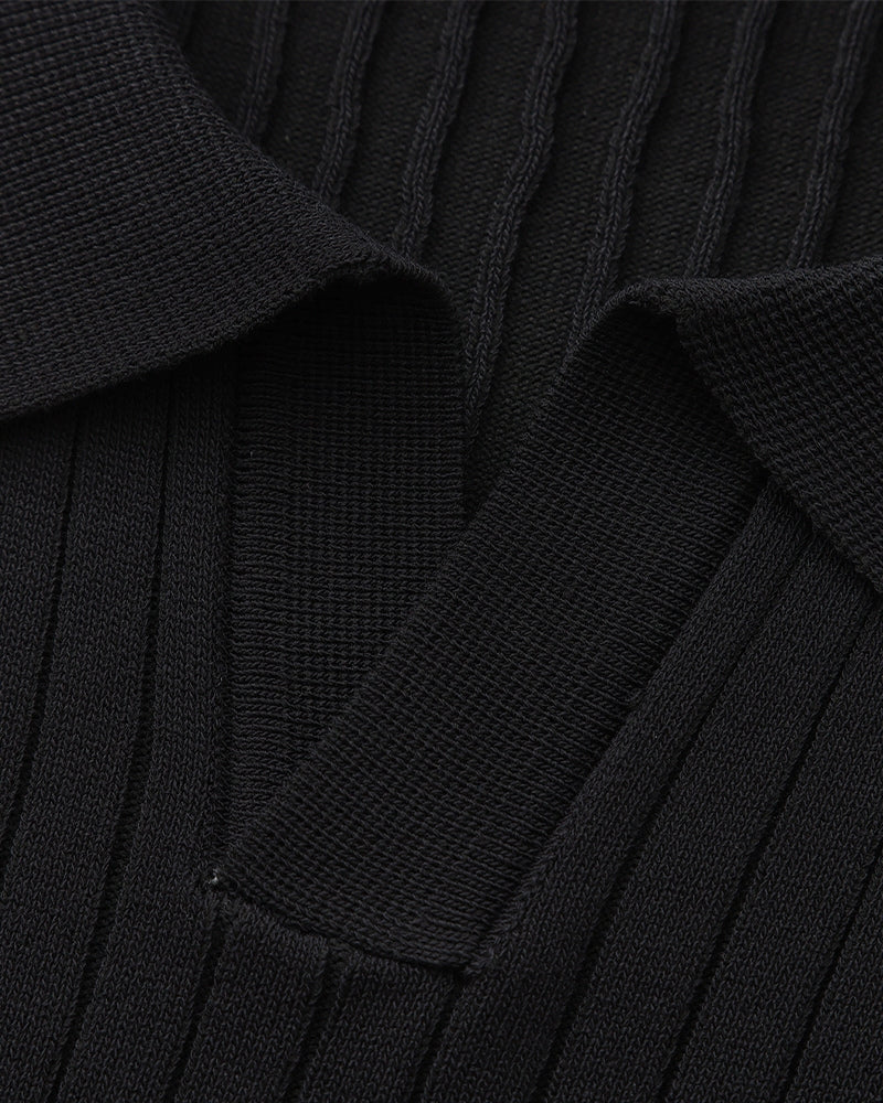 Premium Ribbed Polo - Montierri