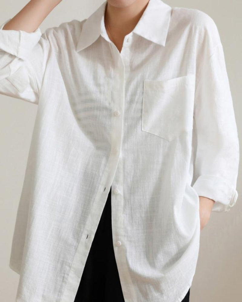Estate Lady Linen Shirt - Montierri