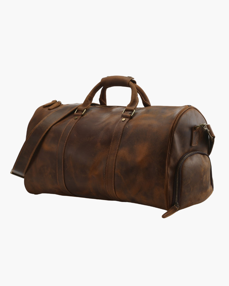 Montague Leather Duffle - Montierri