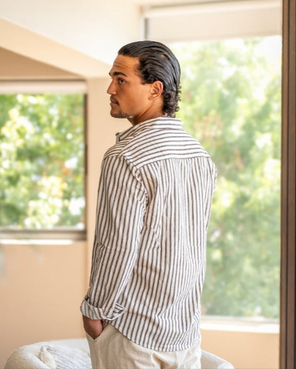 Gentlemen's Striped Shirt - Montierri