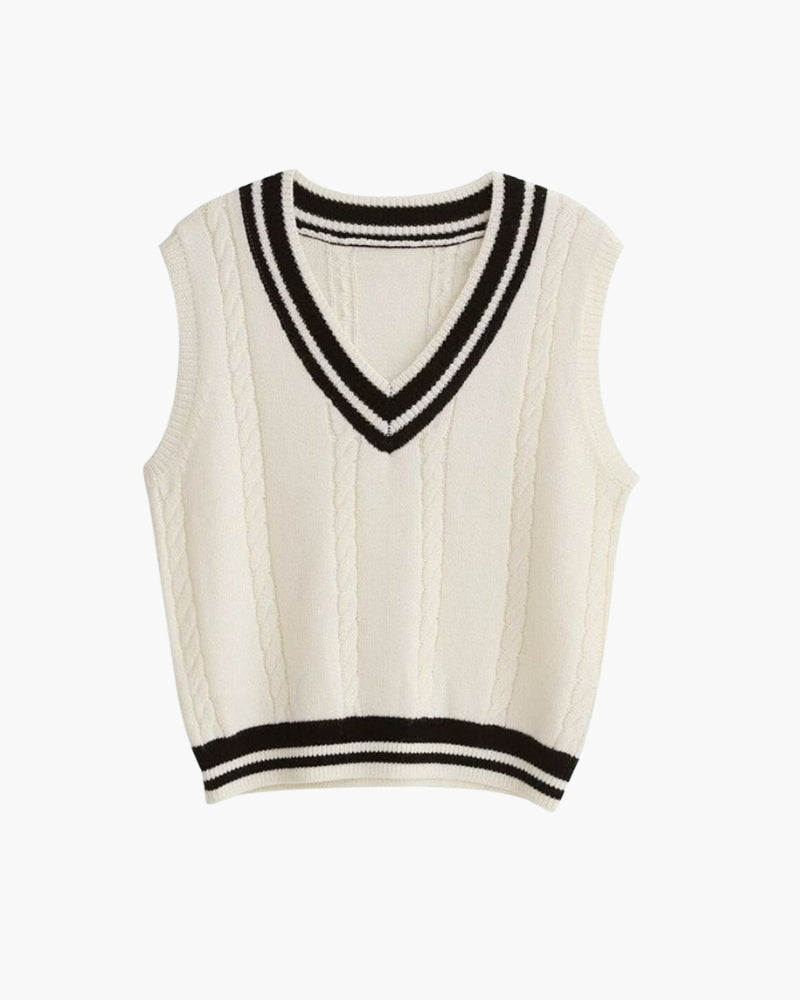 Lady's Rich Sweater Vest - Montierri