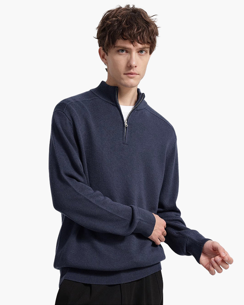 100% Merino Wool Zip Up - Montierri
