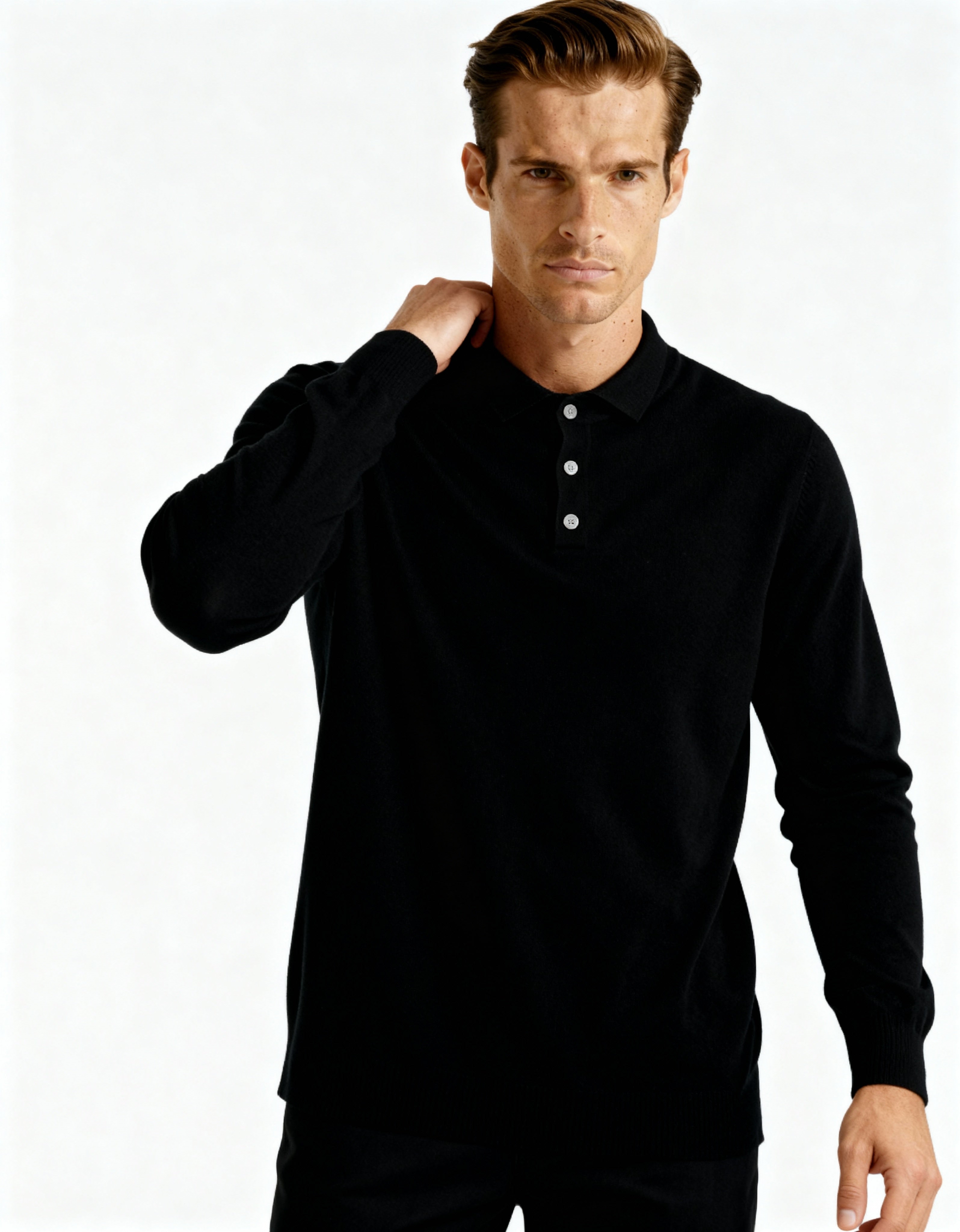 100% Cashmere Polo - Montierri