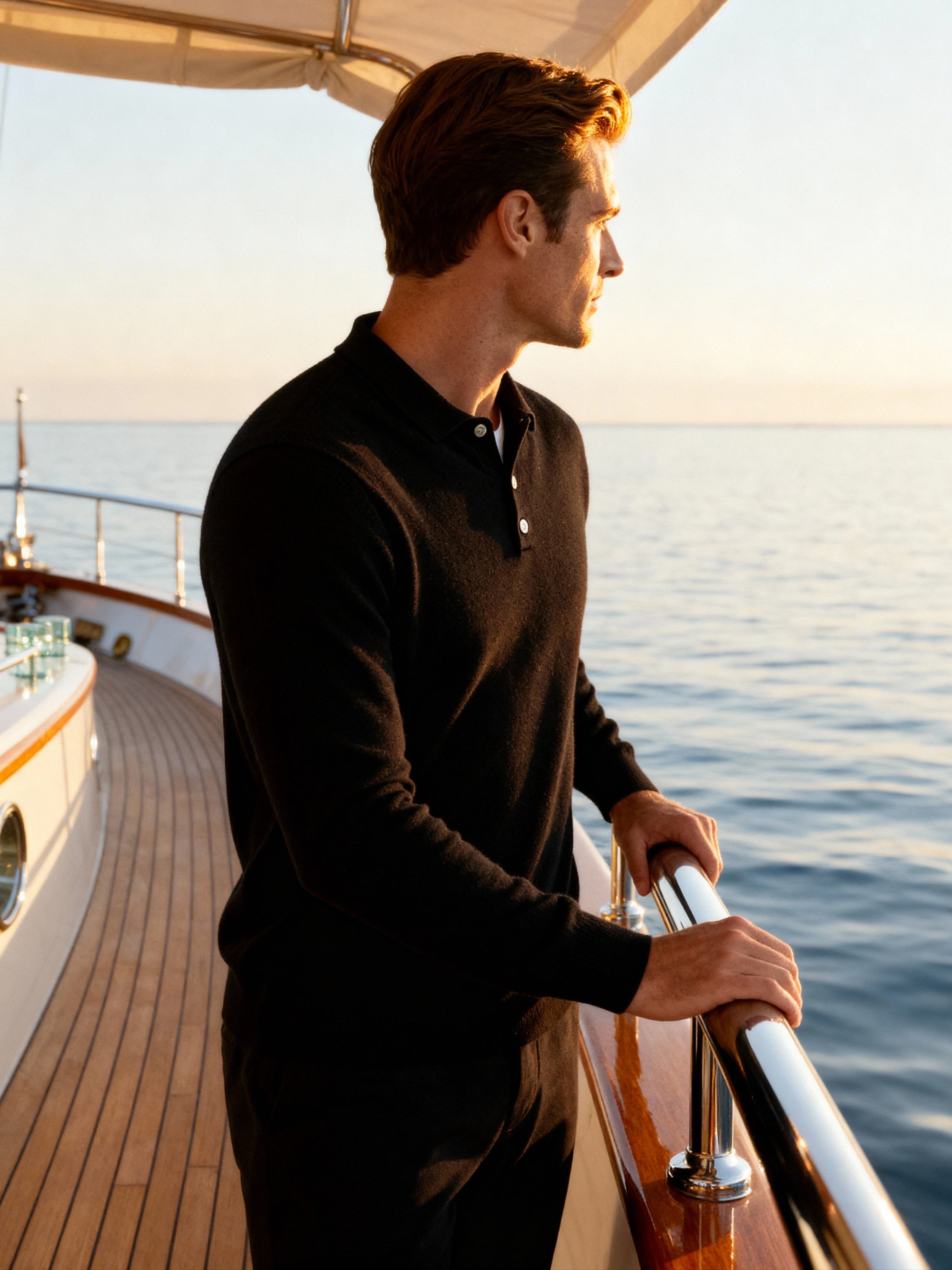 100% Cashmere Polo - Montierri