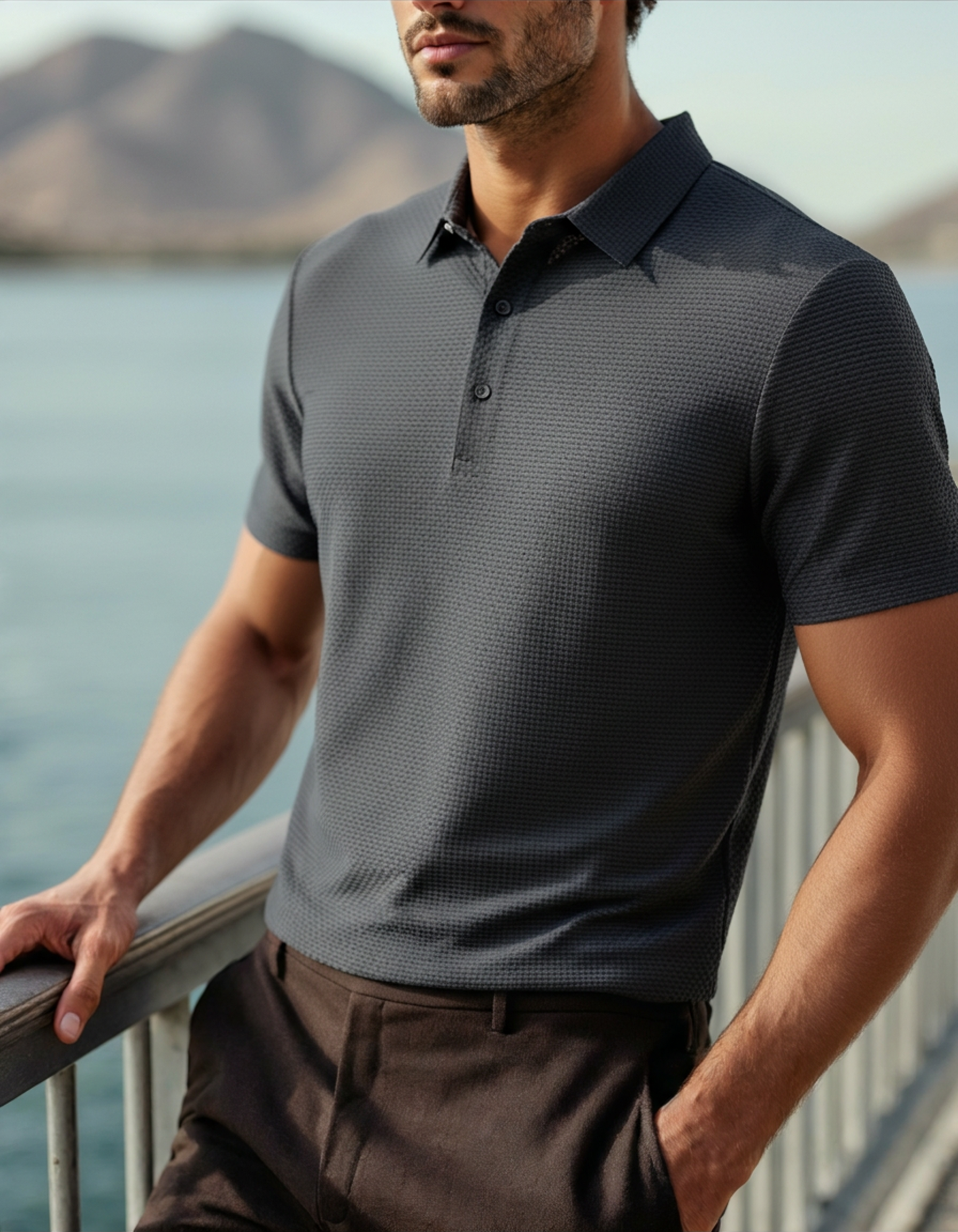 Prestigio Silk Polo (Anti-Wrinkle) - Montierri