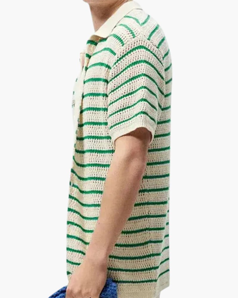 Marbella - Knitted Button Shirt - Montierri