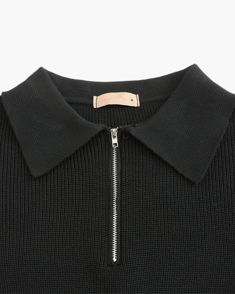 Cesare Half Zip Sweater - Montierri