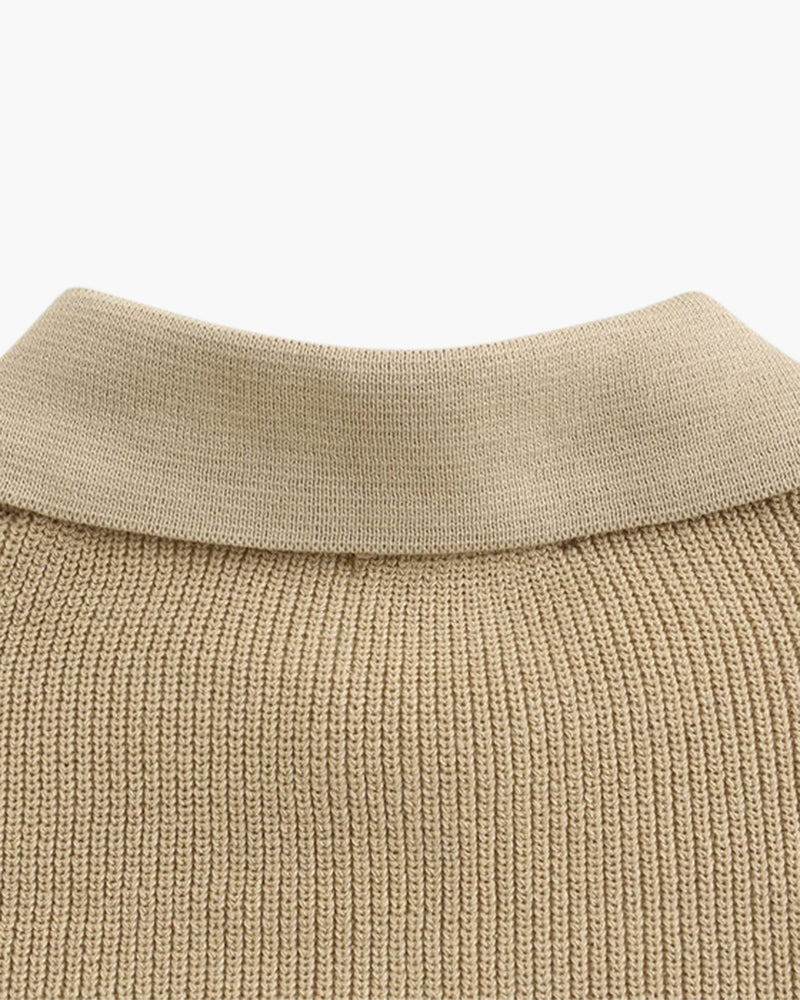 Cesare Half Zip Sweater - Montierri