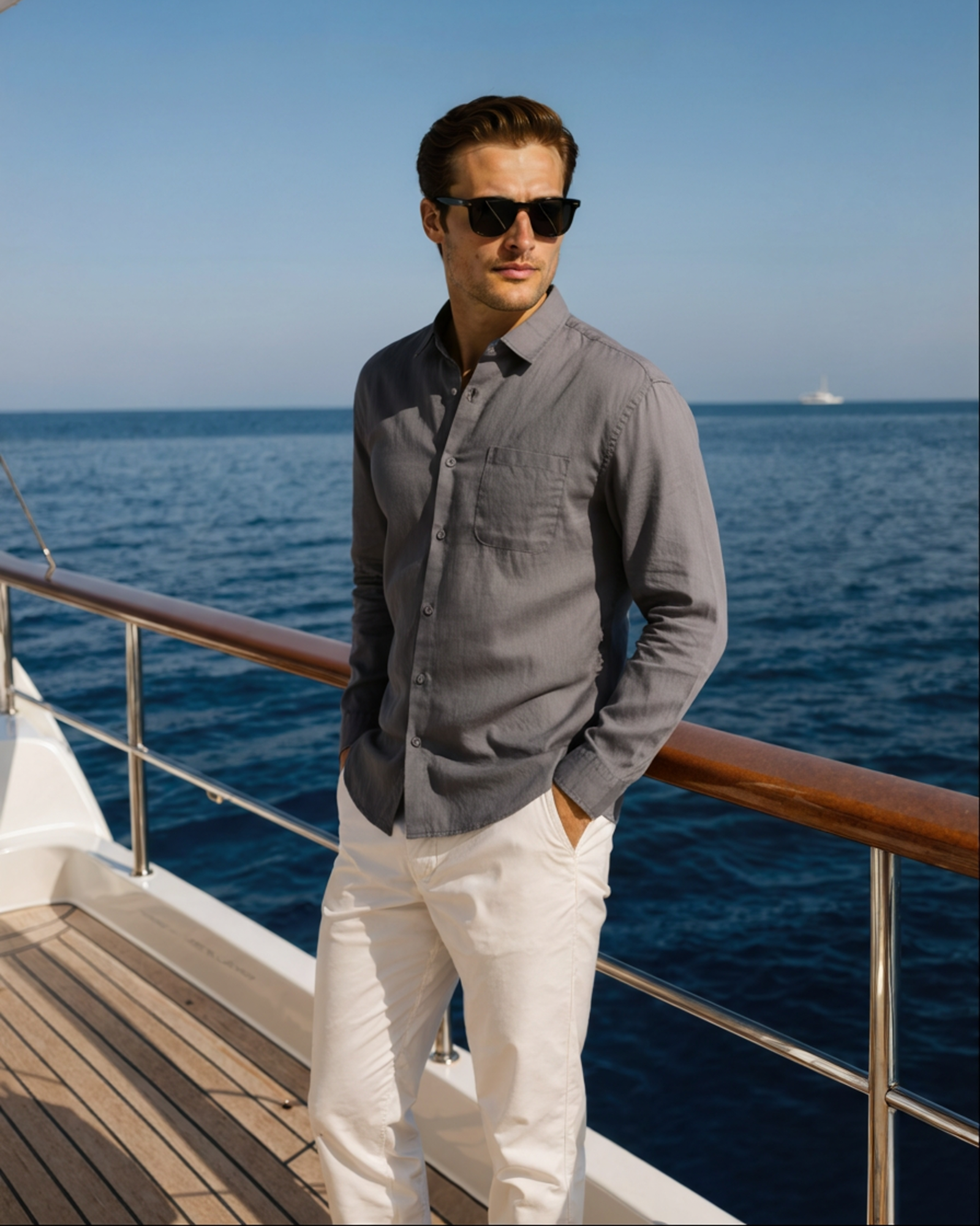 Cape Town - 100% Linen Shirt - Montierri
