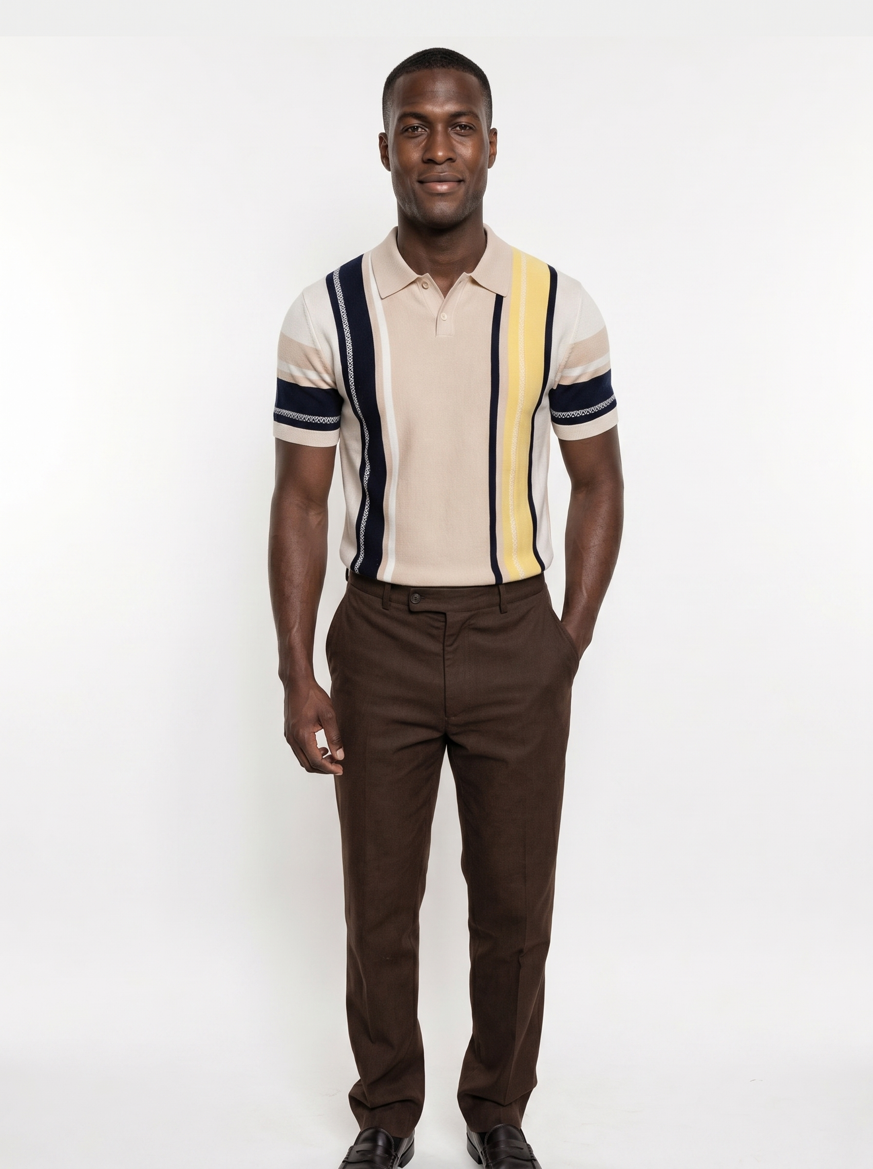 Sundown Stripes Polo - Montierri