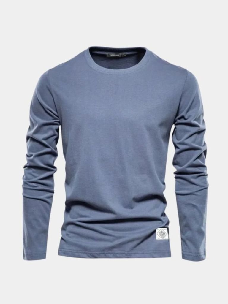 Slim Fit Long Sleeve T-Shirt - Montierri