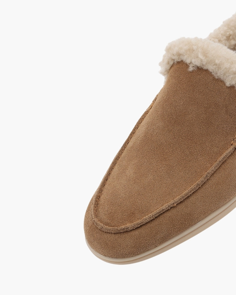 Fur-Lined Premium Loafers - Montierri