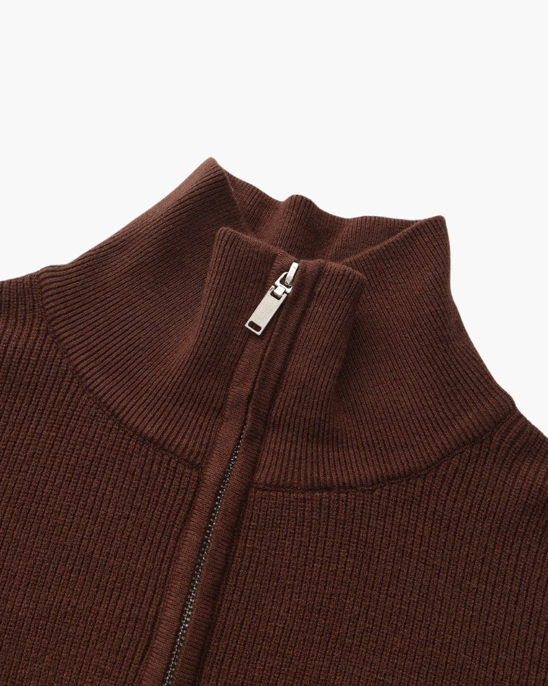 Refined Half-Zip Knit Pullover - Montierri